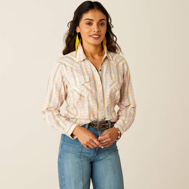 Ariat Women's Alyssa Snap Long Sleeve Shirt