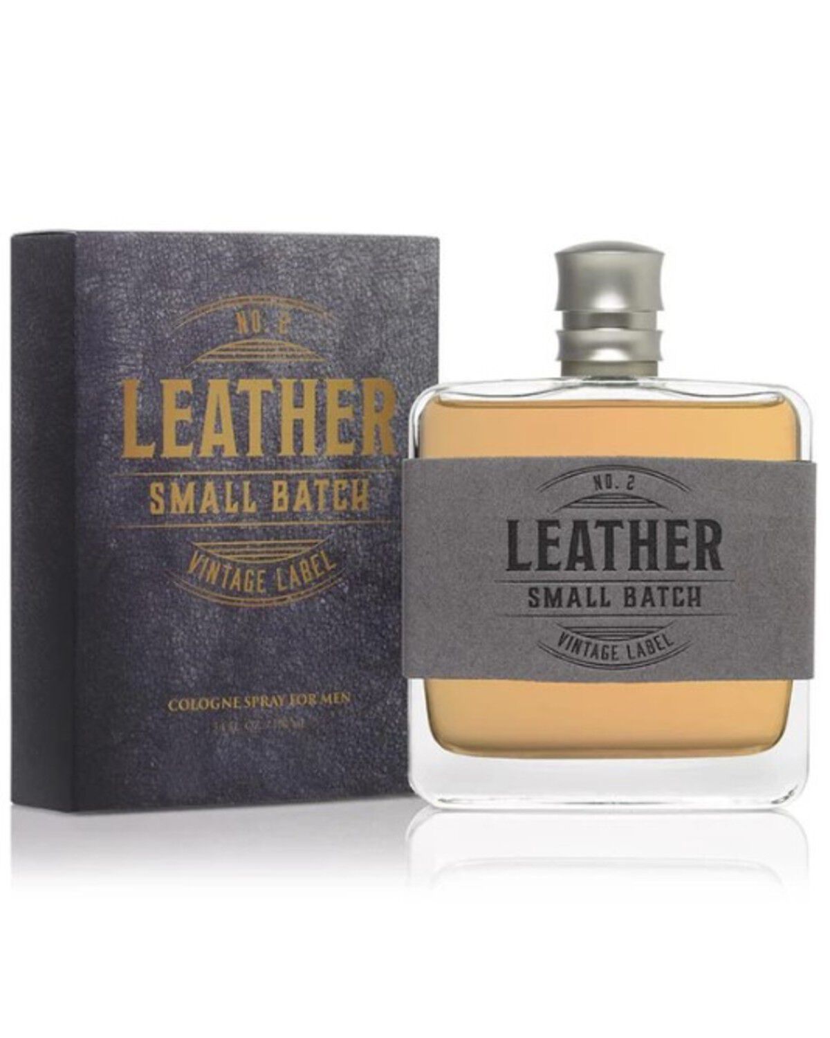 Tru Western No. 2 LEATHER Vintage Label Small Batch Men's Cologne