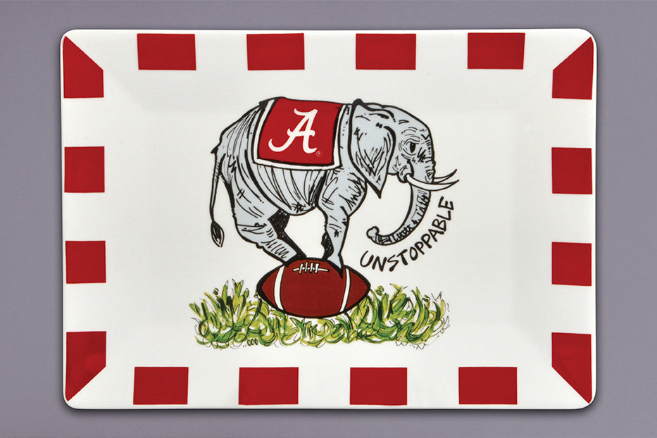 Alabama 12"x8.75" platter