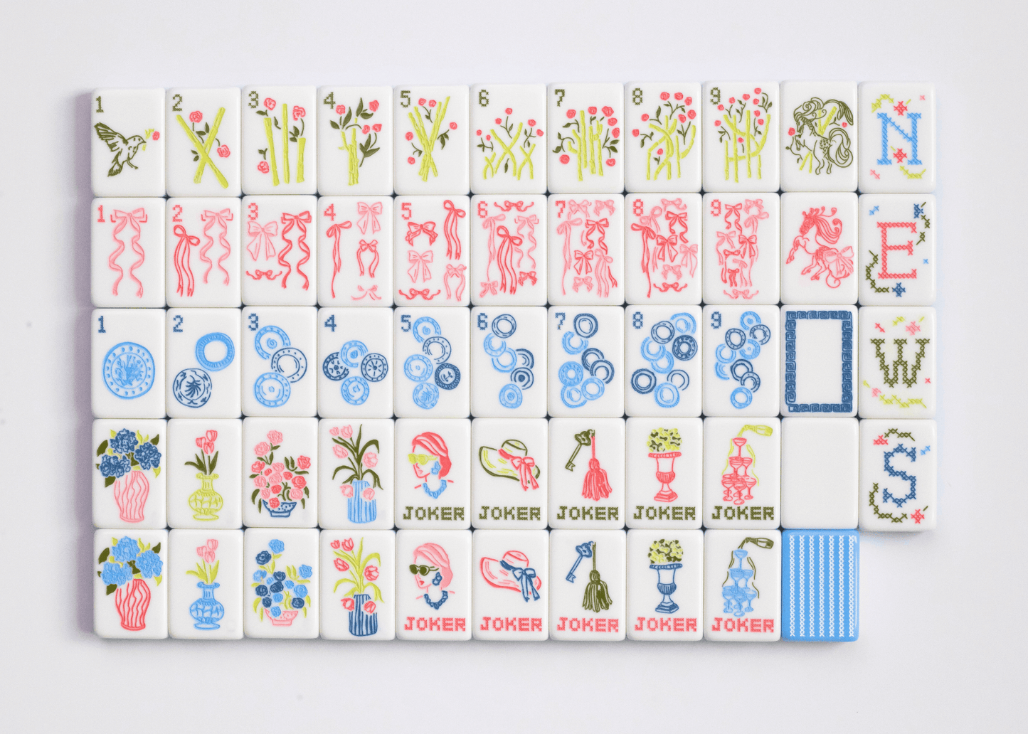 Miss Mahjong - Miss Darling: Mahjong Tile Set