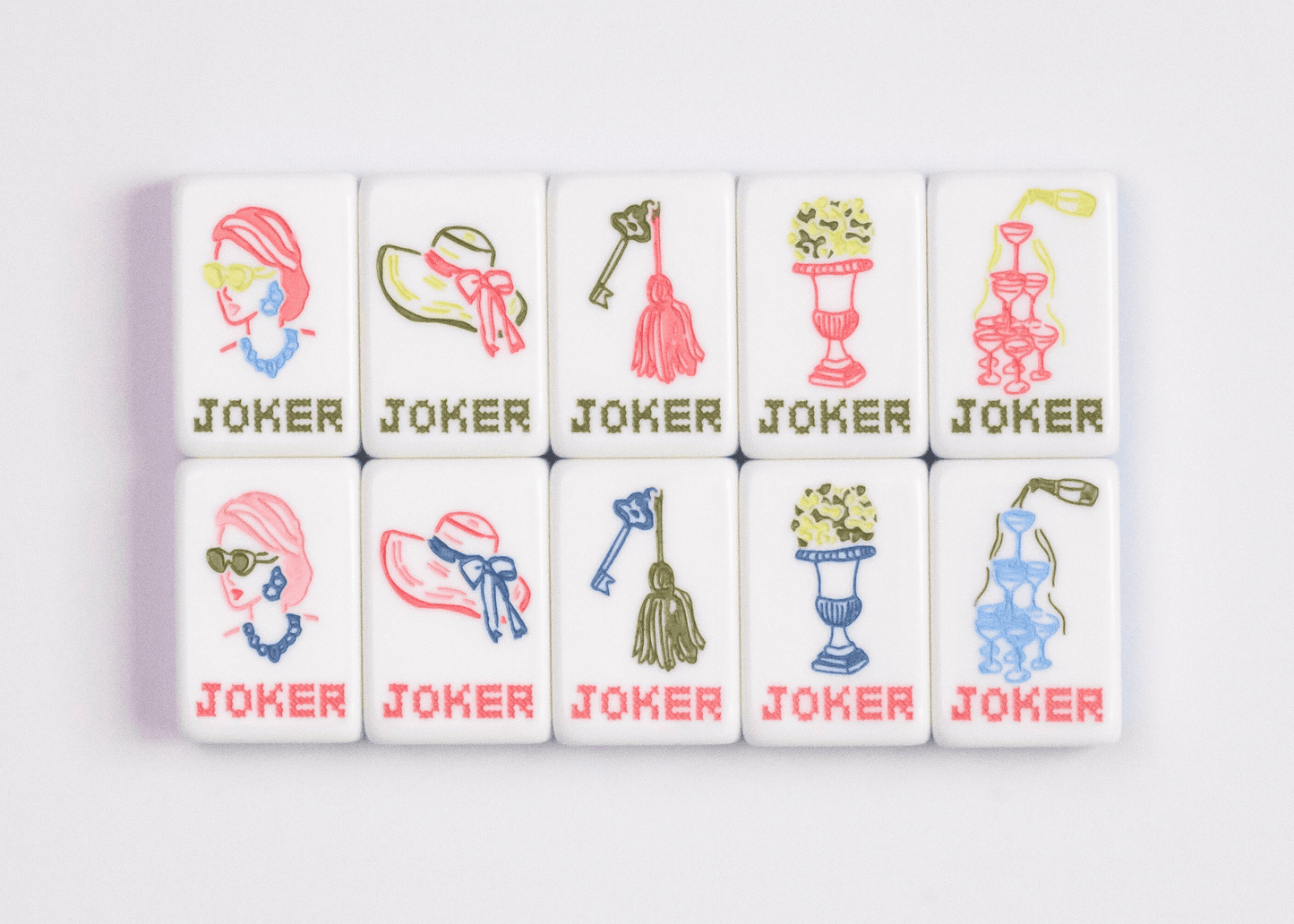 Miss Mahjong - Miss Darling: Mahjong Tile Set