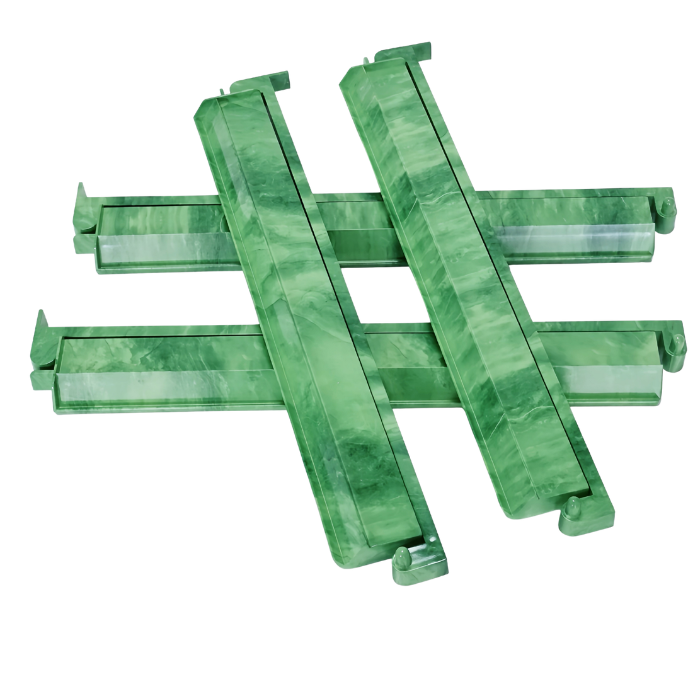 Mahjong Studios - Green Agate Mahjong Rack & Pusher Set – Mahjong Accessory