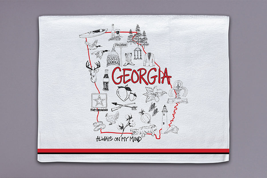 GA STATE TOWEL