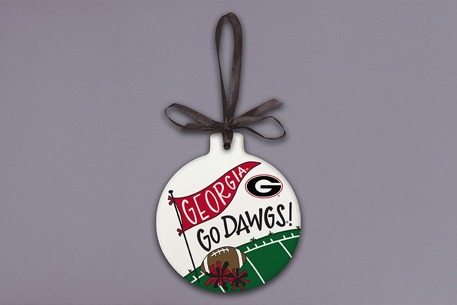 Magnolia Lane UGA Stone Ornament