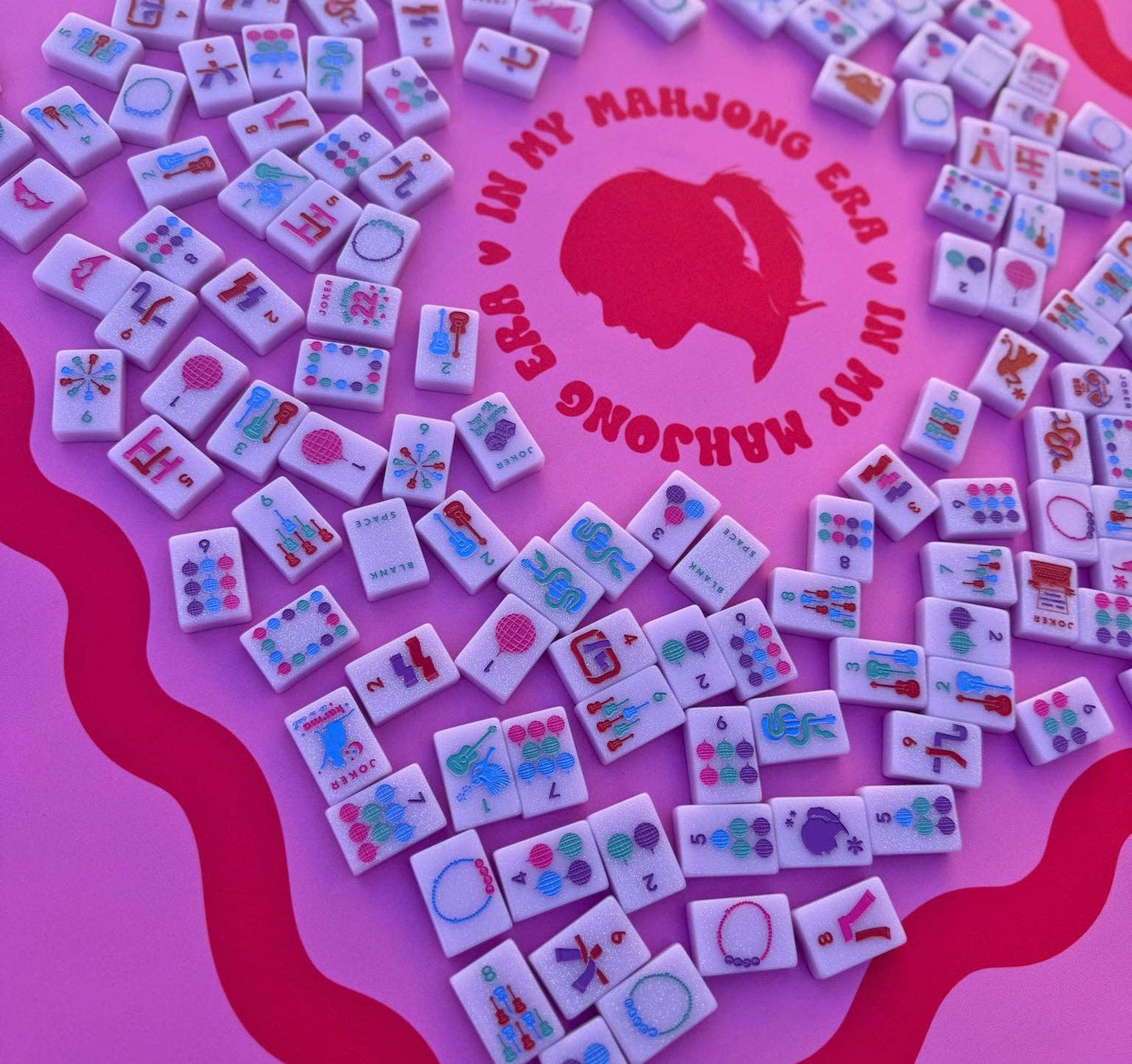 Peace Love Mahjong - Taylor's Tiles - Mahjong Set