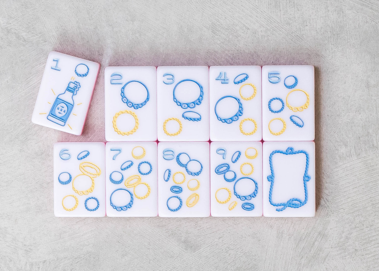 Miss Mahjong - Miss Cowgirl: Mahjong Tile Set