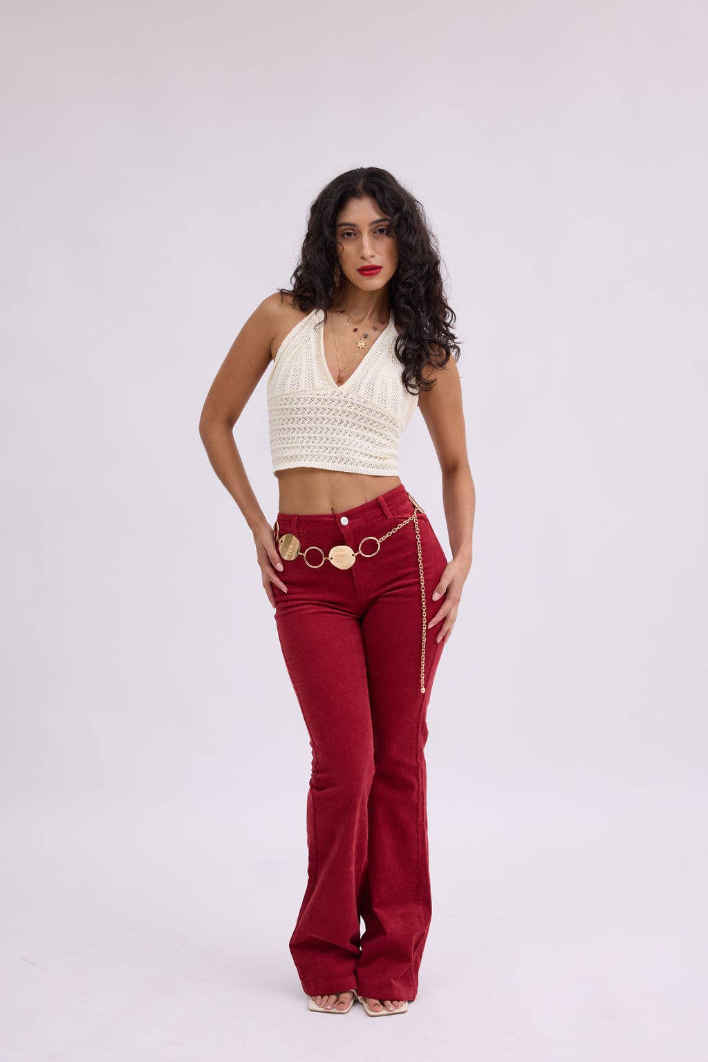 Most Wanted USA - Wide Circle Link Chain Belt