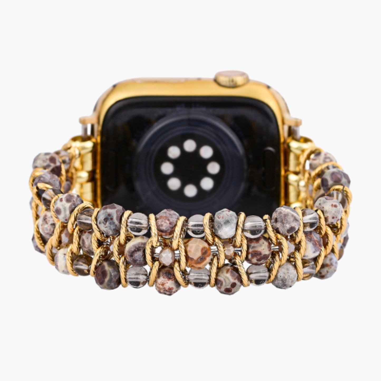 Cape Diablo Lush Jade Braided Apple Watch Strap L