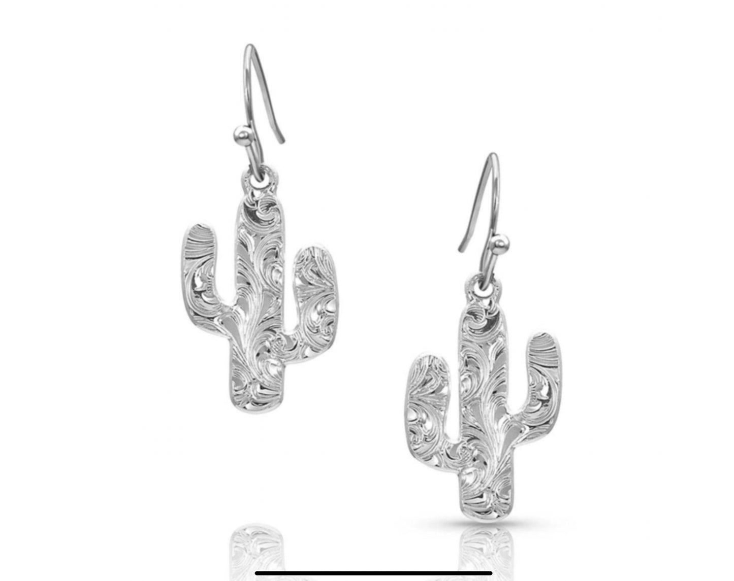 Montana Silversmith Desert Cactus Silver Earrings