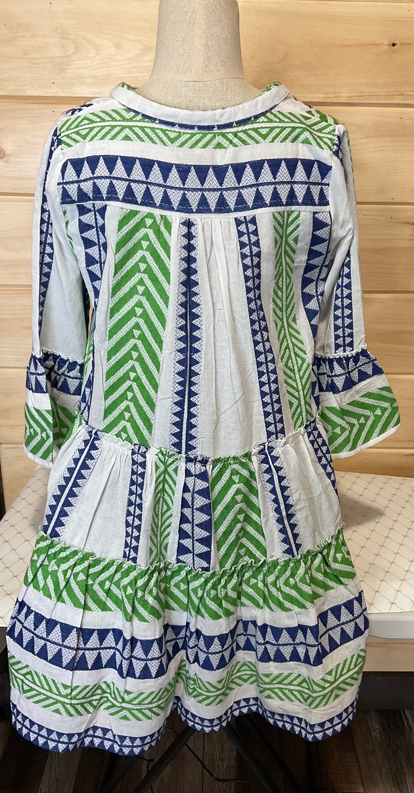 Camille & Co Blue/Green Dress
