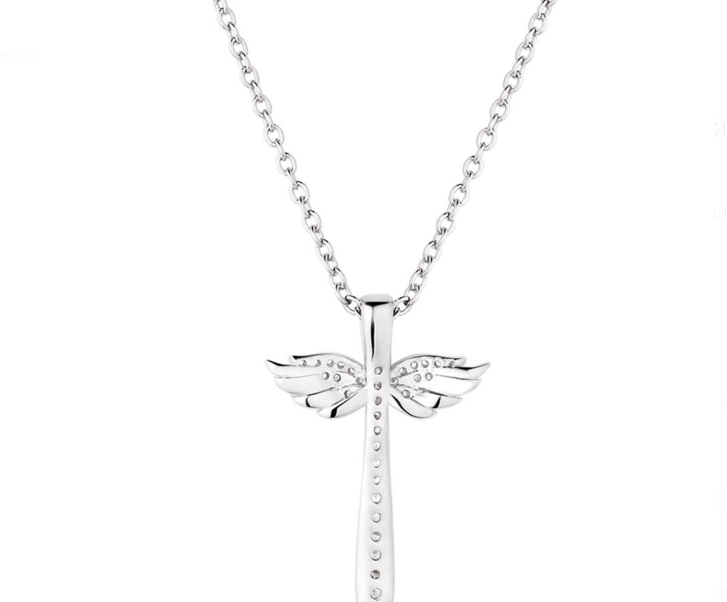 Montana Silversmith Wings of Faith Cross Necklace