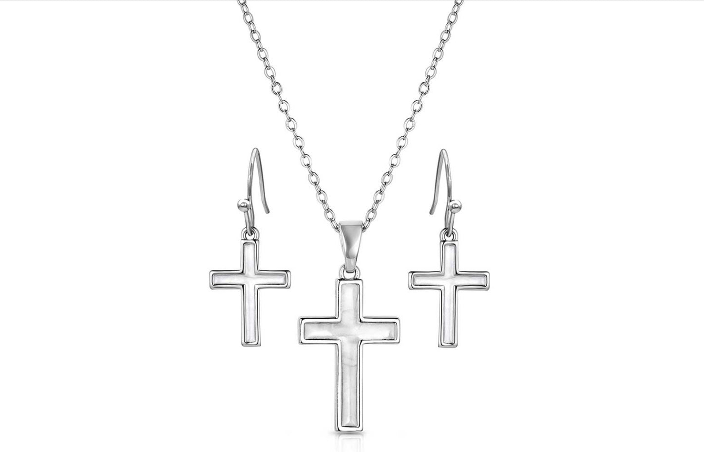 Montana Silversmith Unwavering Cross Jewelry Set