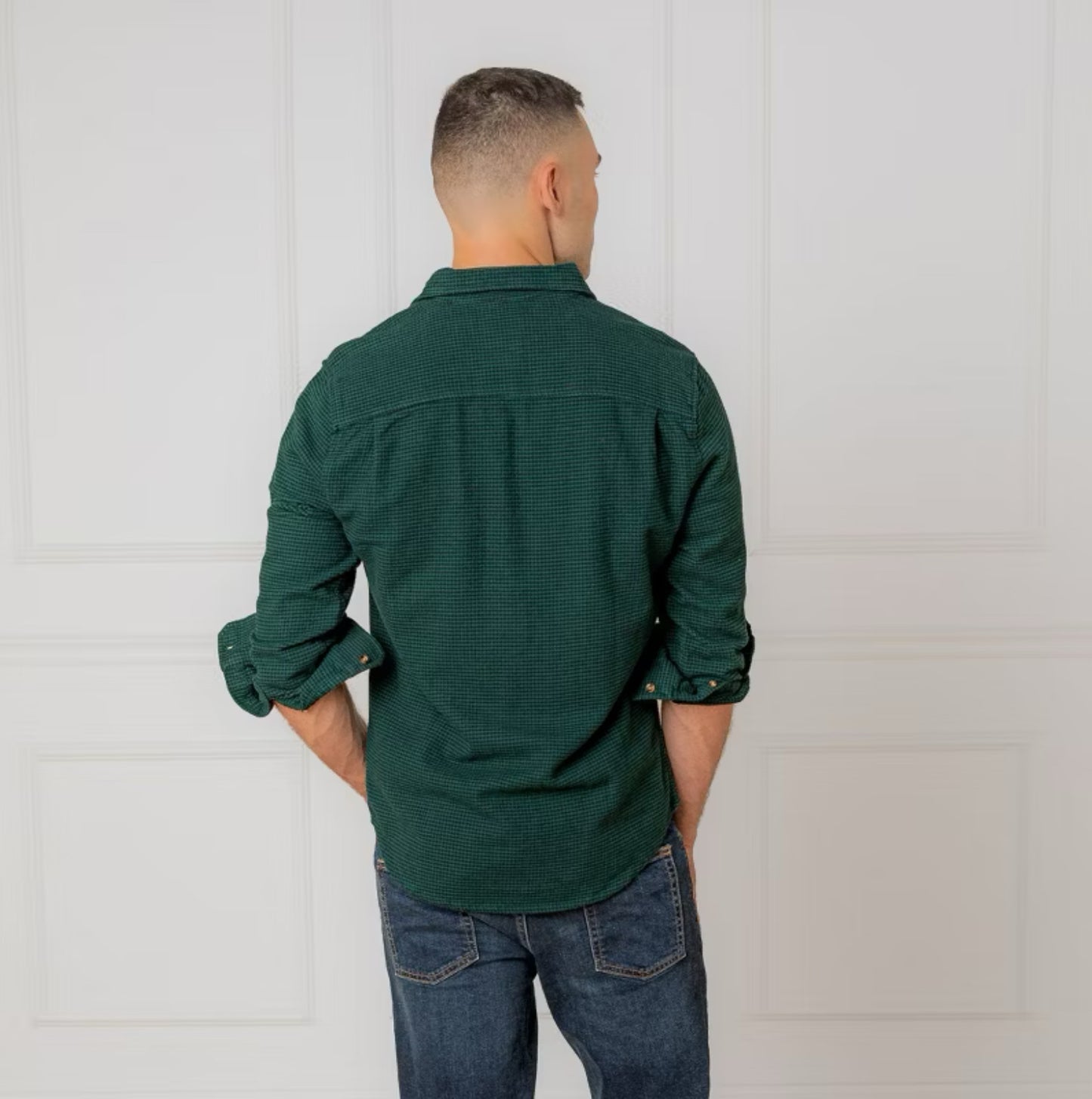 Hope & Henry Men’s Organic Flannel Shirt