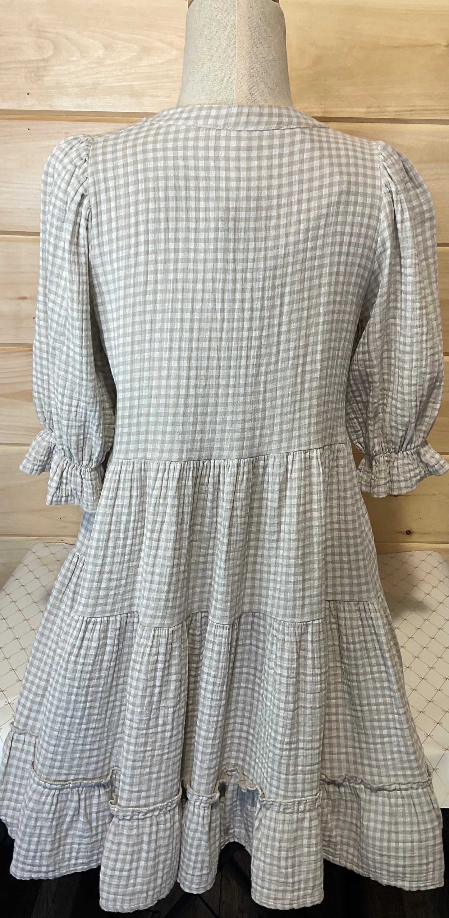 Scandal Italy Breakers Beige Dress