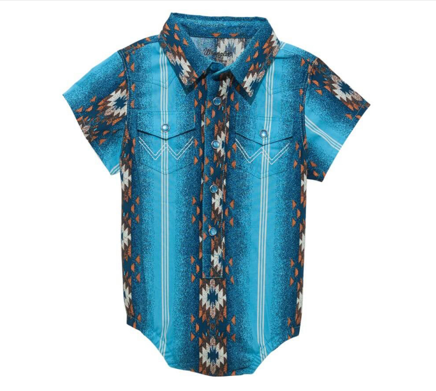 Wrangler Baby Boys Short Sleeve Bodysuit