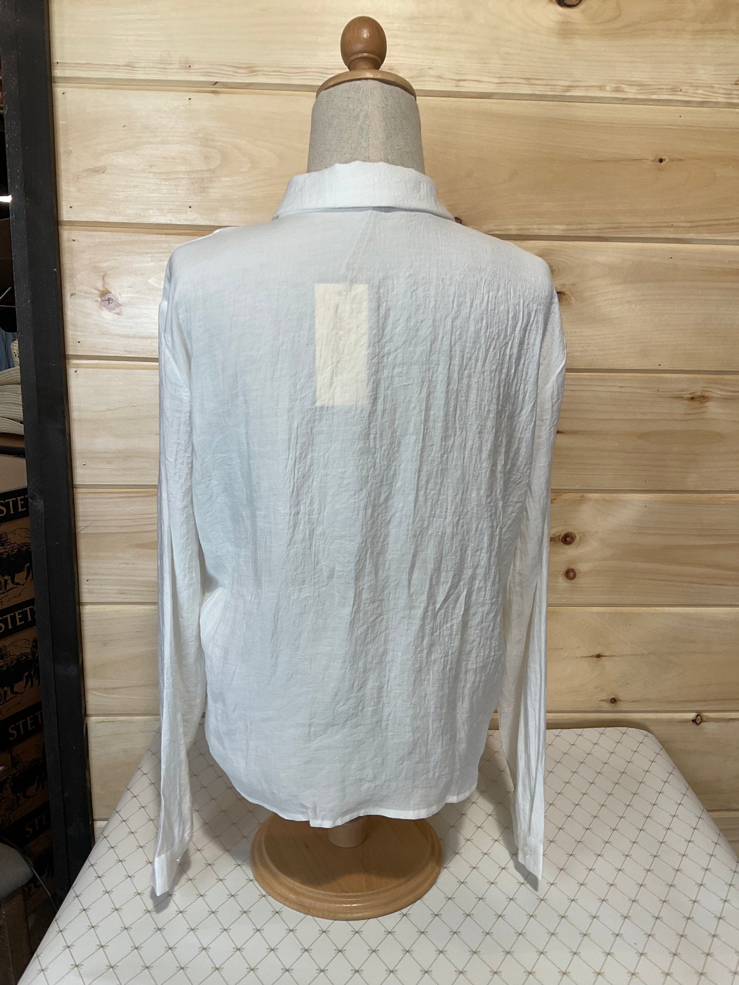 Allie Rose OW LS Button Up