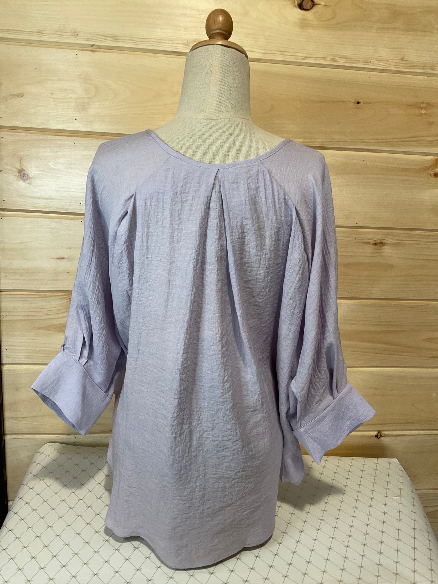 Allie Rose Lilac LS Button Up