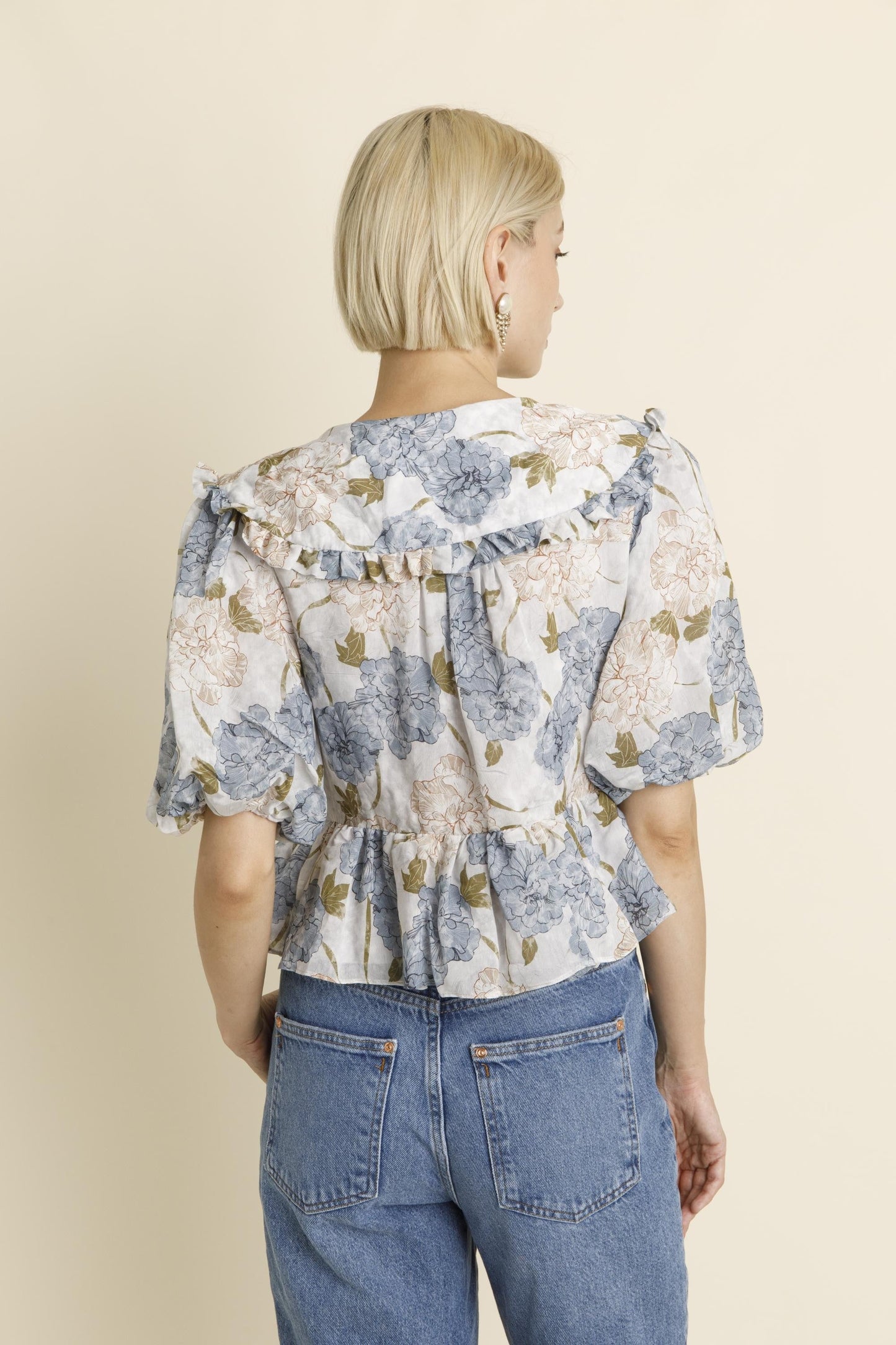 Aureum Floral Oversized Blouse