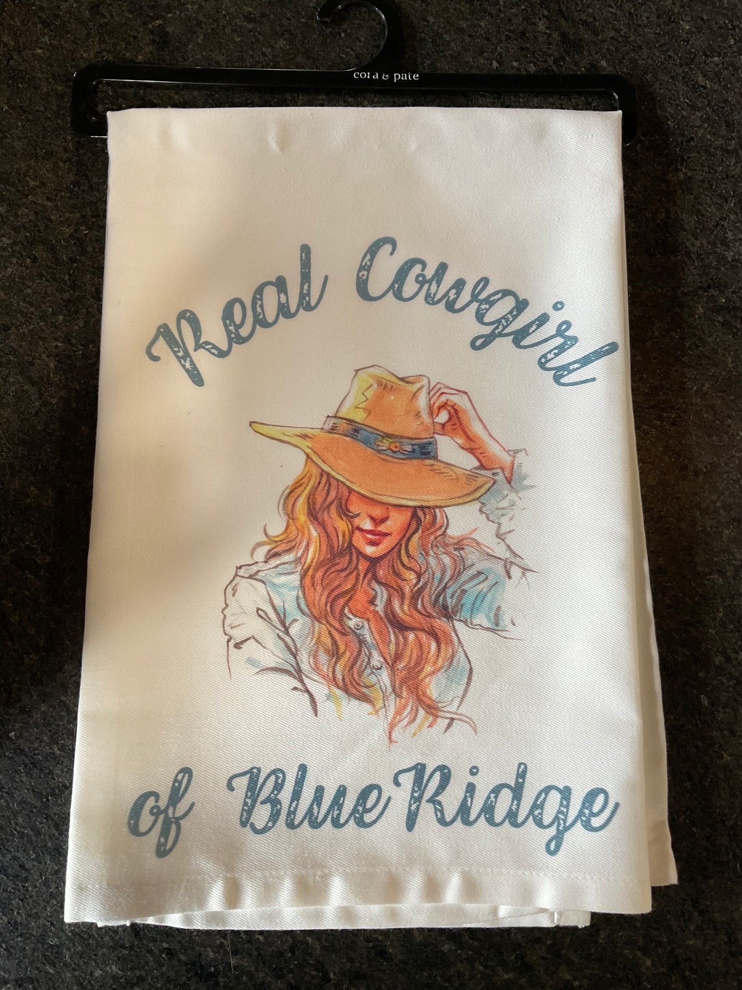 Cora & Pate Real Cowgirl Of Blue Ridge Towel