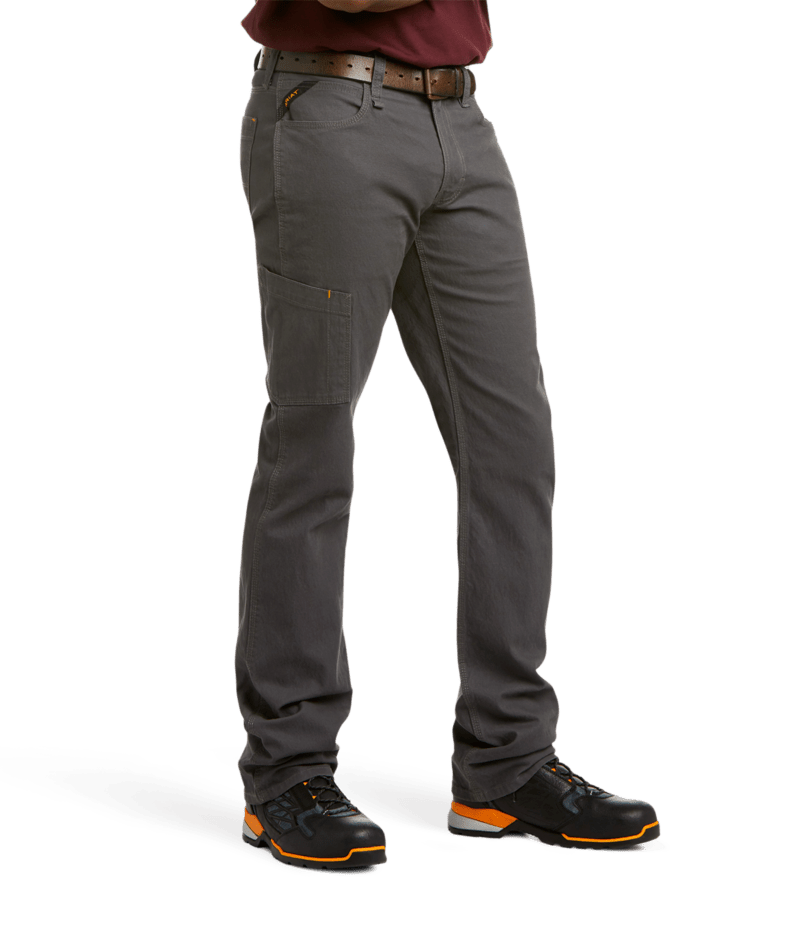 Ariat Men’s Rebar M4 Relaxed Straight Leg Rebar Grey
