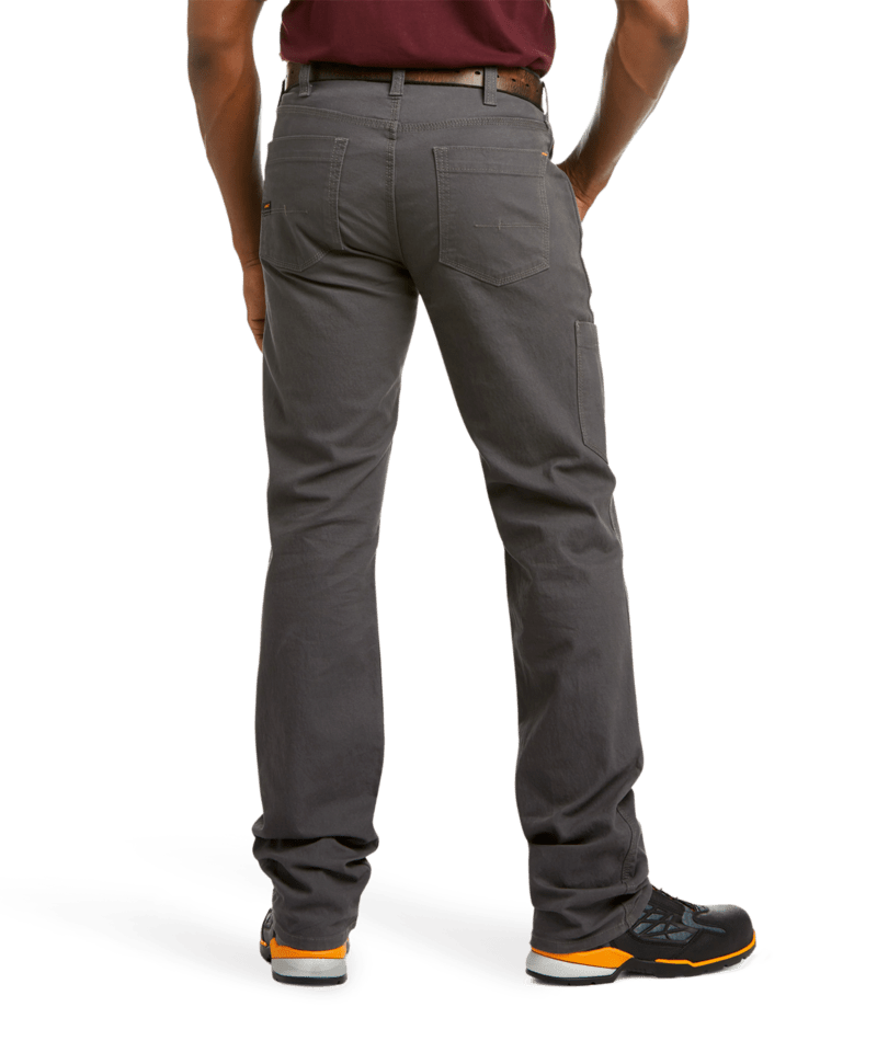 Ariat Men’s Rebar M4 Relaxed Straight Leg Rebar Grey