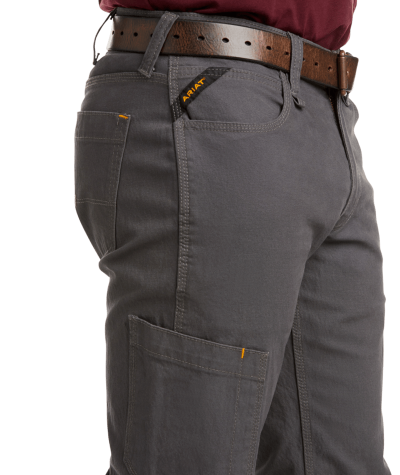 Ariat Men’s Rebar M4 Relaxed Straight Leg Rebar Grey