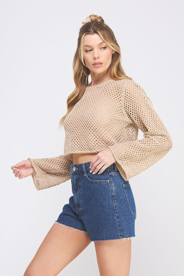 Allie Rose Knit Long Sleeve Top