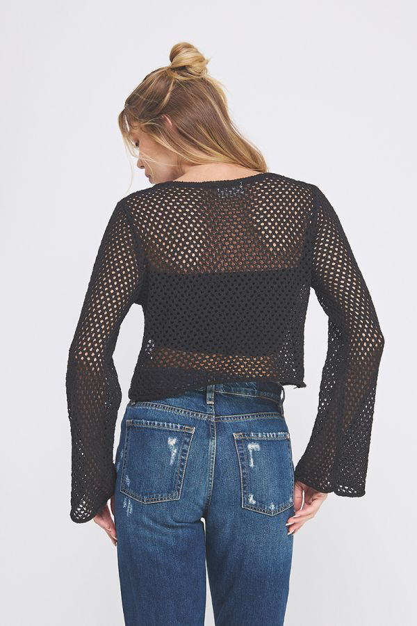 Allie Rose Knit Long Sleeve Top