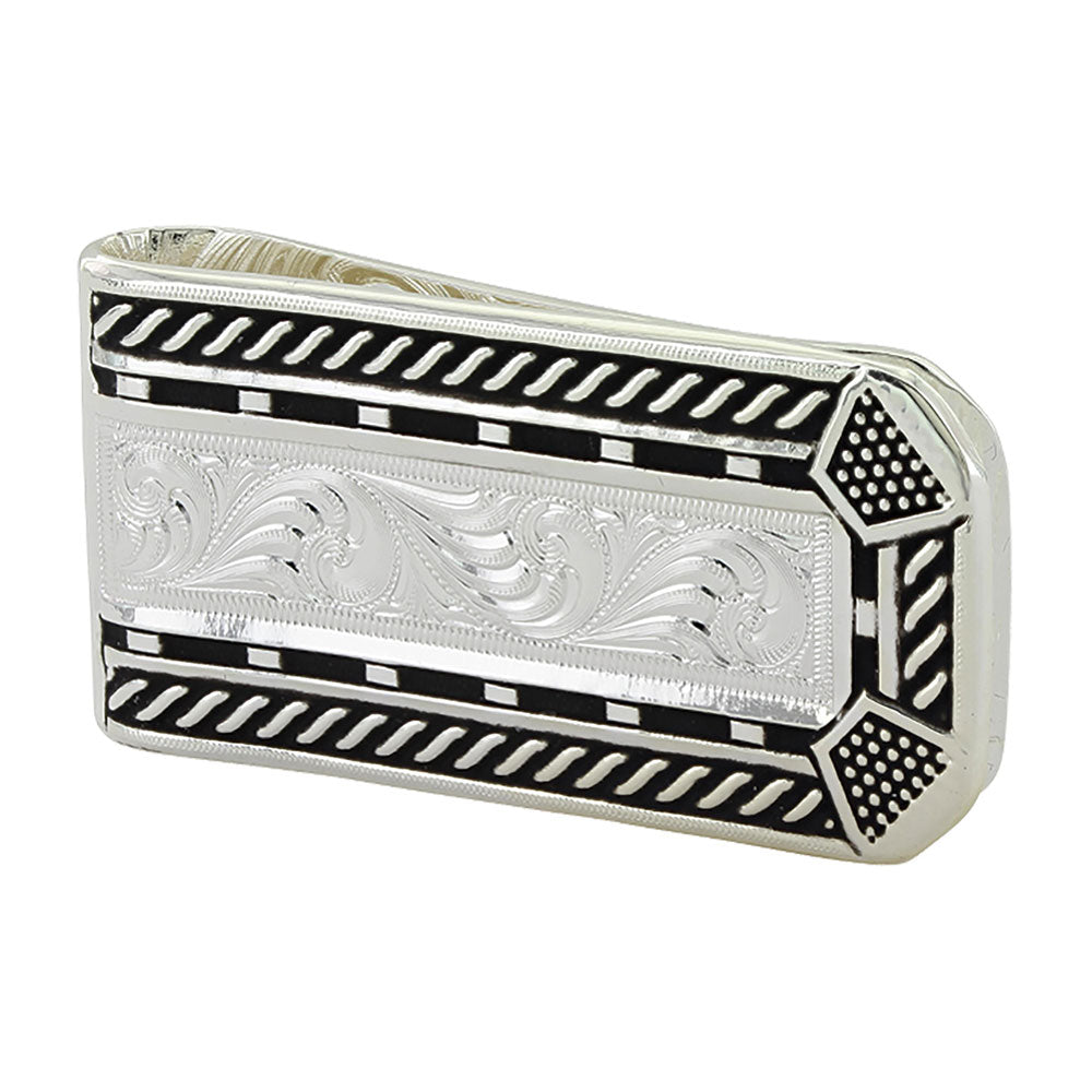 Montana Silversmith Silver Horseshoe Nails Money Clip