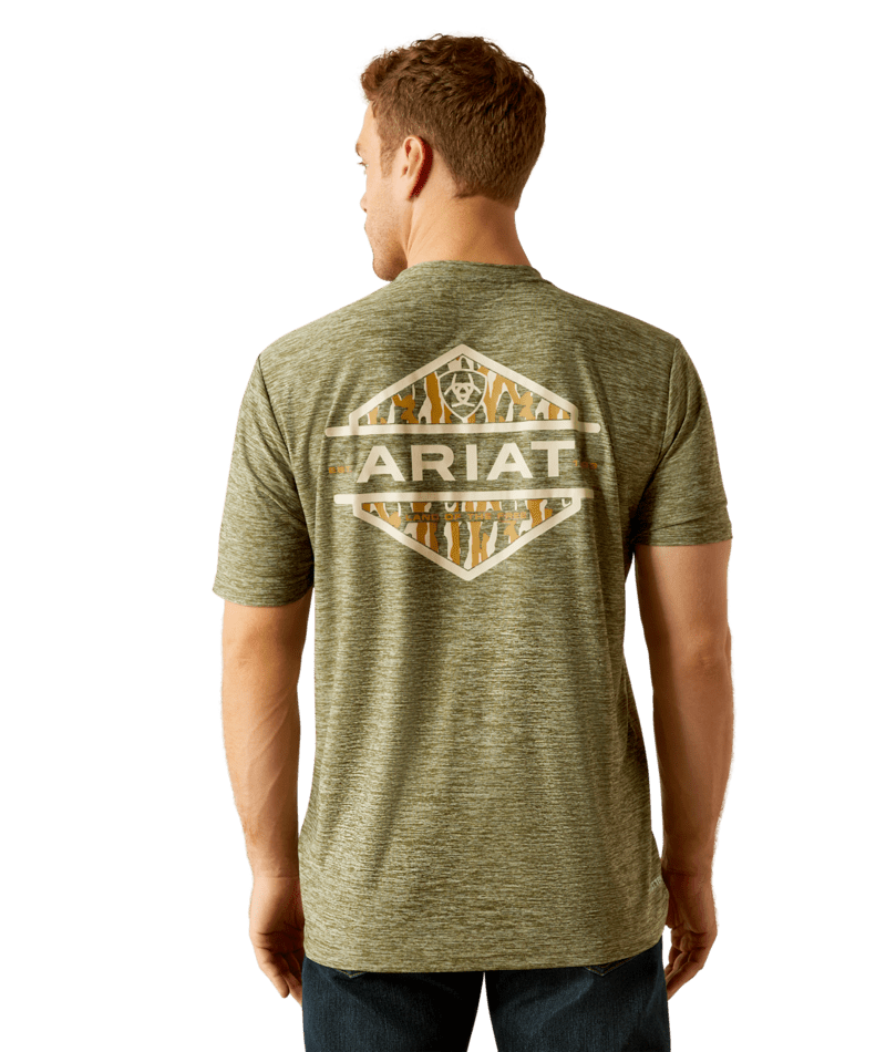 Ariat Tree Bark Camo Charger T-Shirt