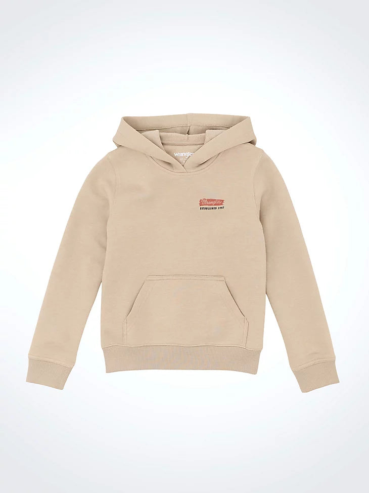 Wrangler Boy’s Long Live Cowboys Pullover Hoodie