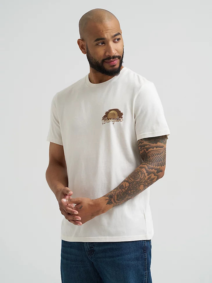 Wrangler Cowboy Back Graphic T-Shirt