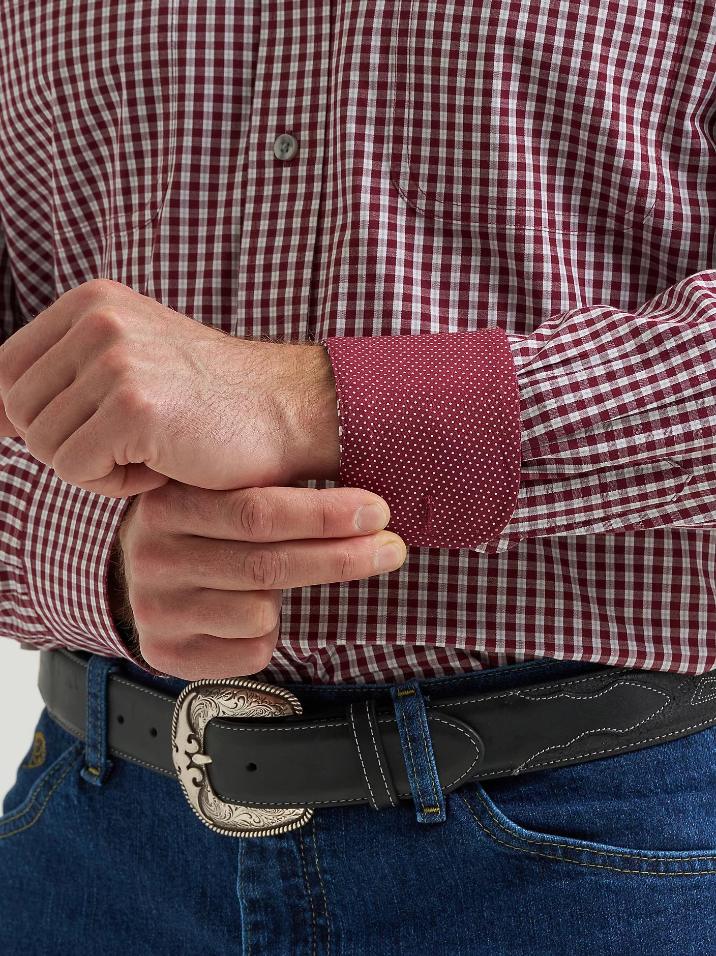 Wrangler George Strait Long Sleeve Button Down