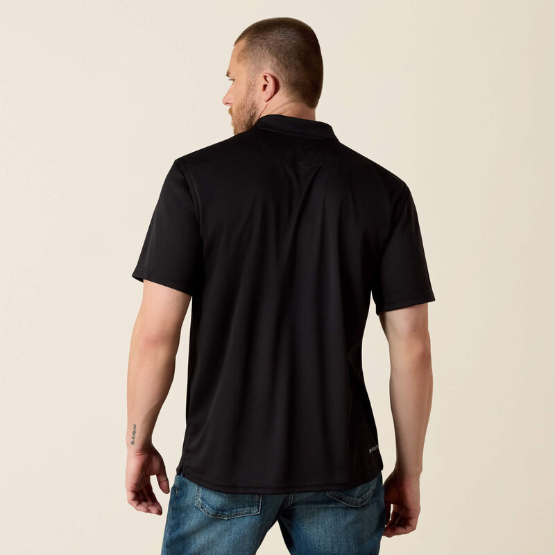 Ariat Men’s Black Tek Polo
