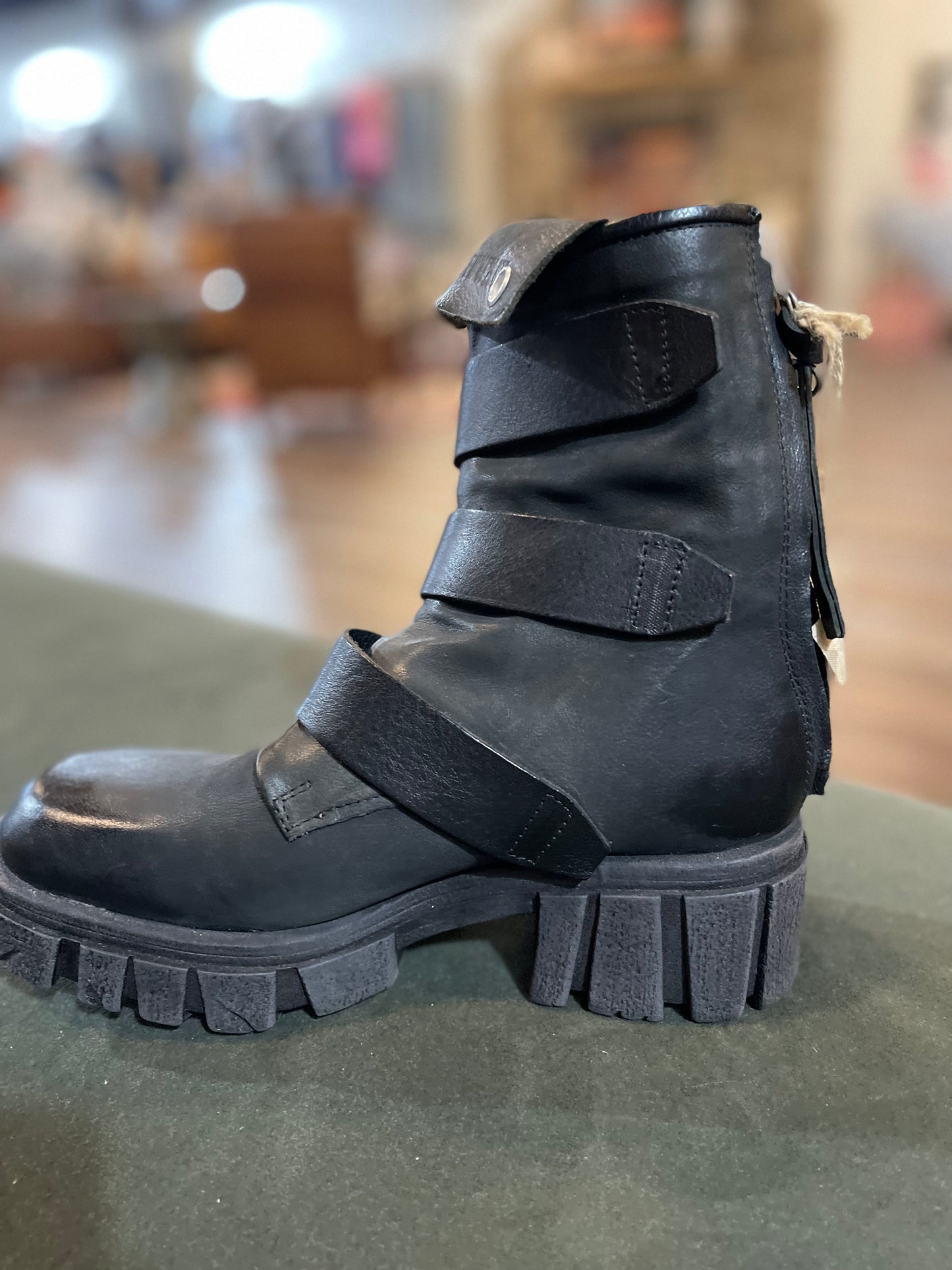 A.S. 98 Hamish Black Boot