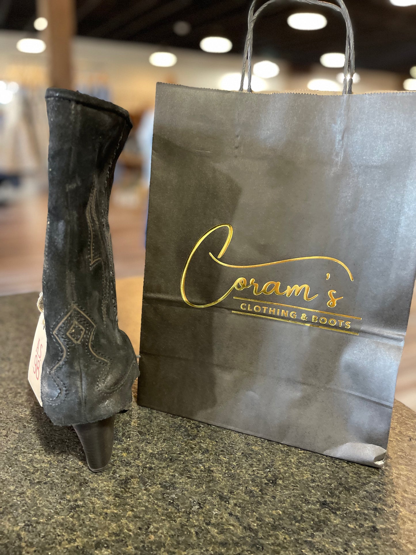 A.S. 98 Berger Black Boots