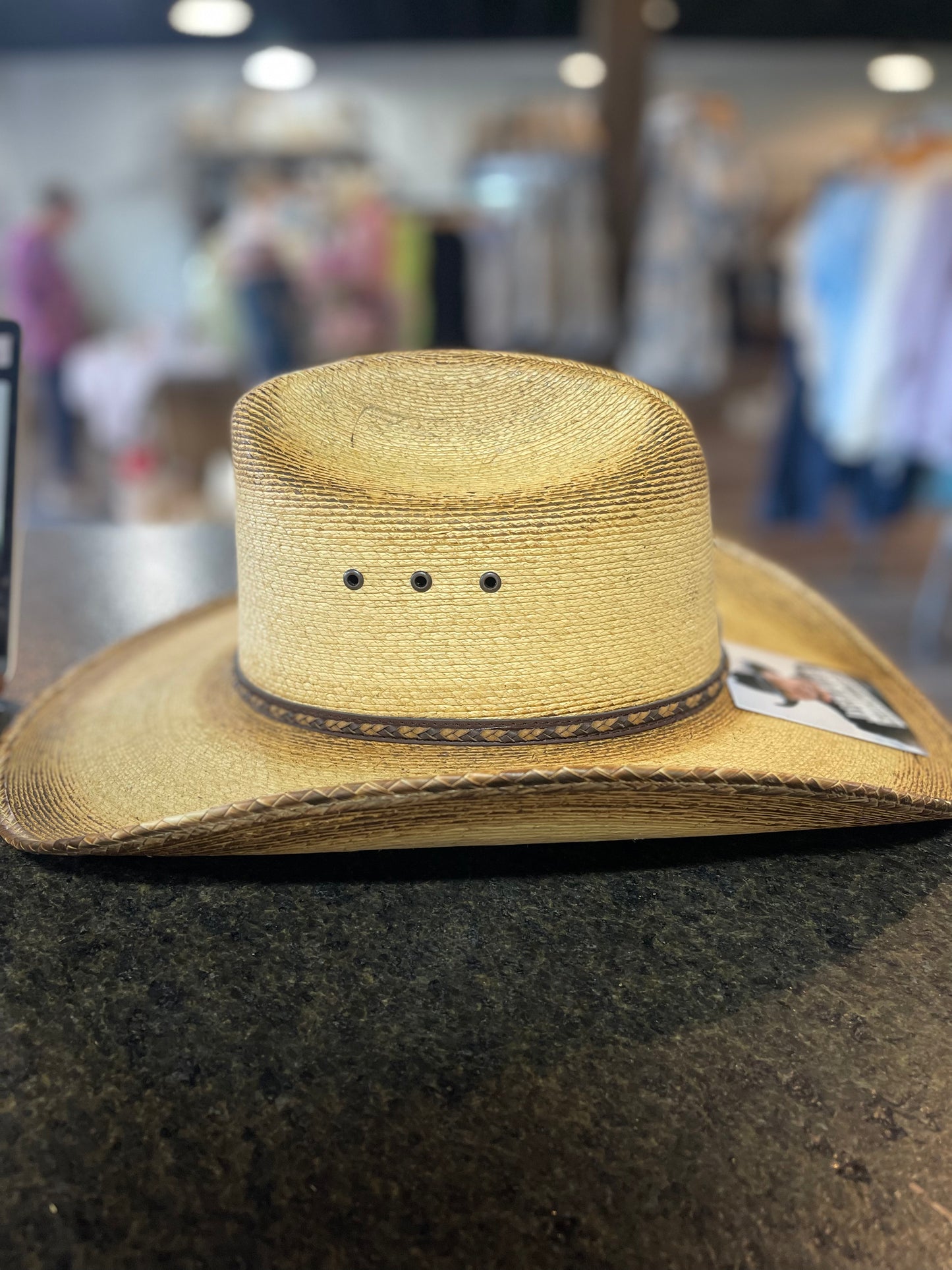 Resistol Jason Aldean Georgia Boy - Mexican Palm Straw Hat