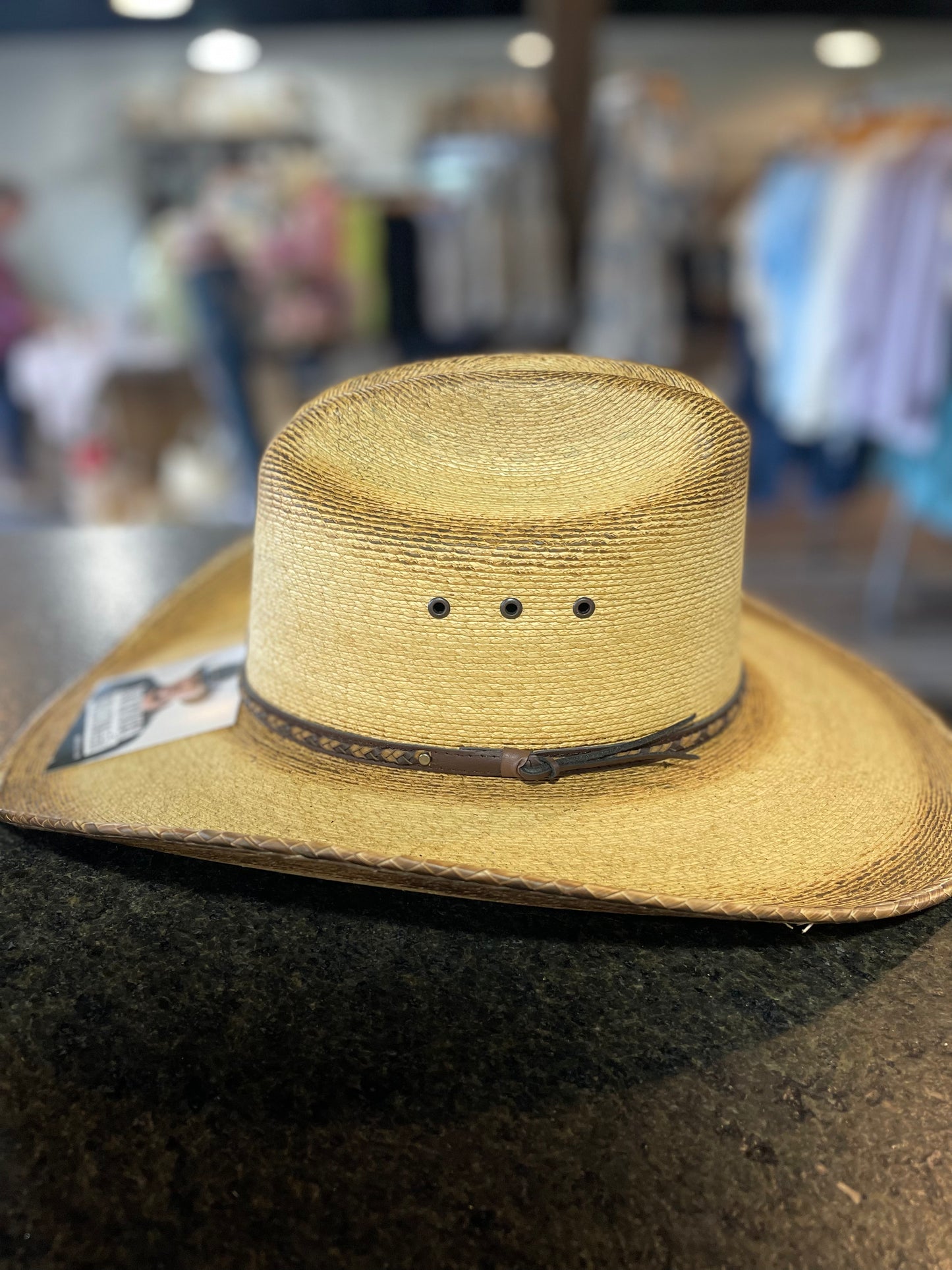 Resistol Jason Aldean Georgia Boy - Mexican Palm Straw Hat