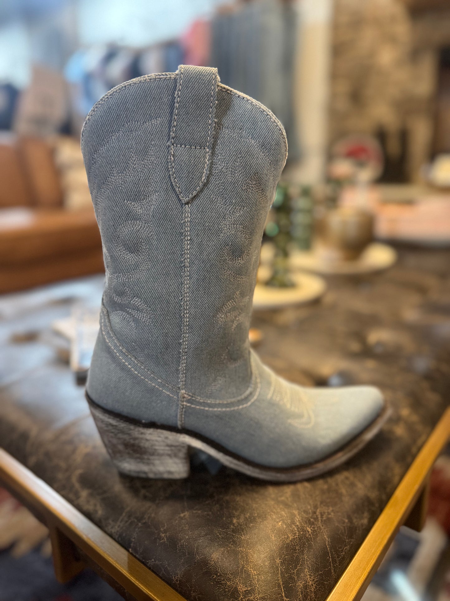 Liberty Black Sienna Blue Jean Boot