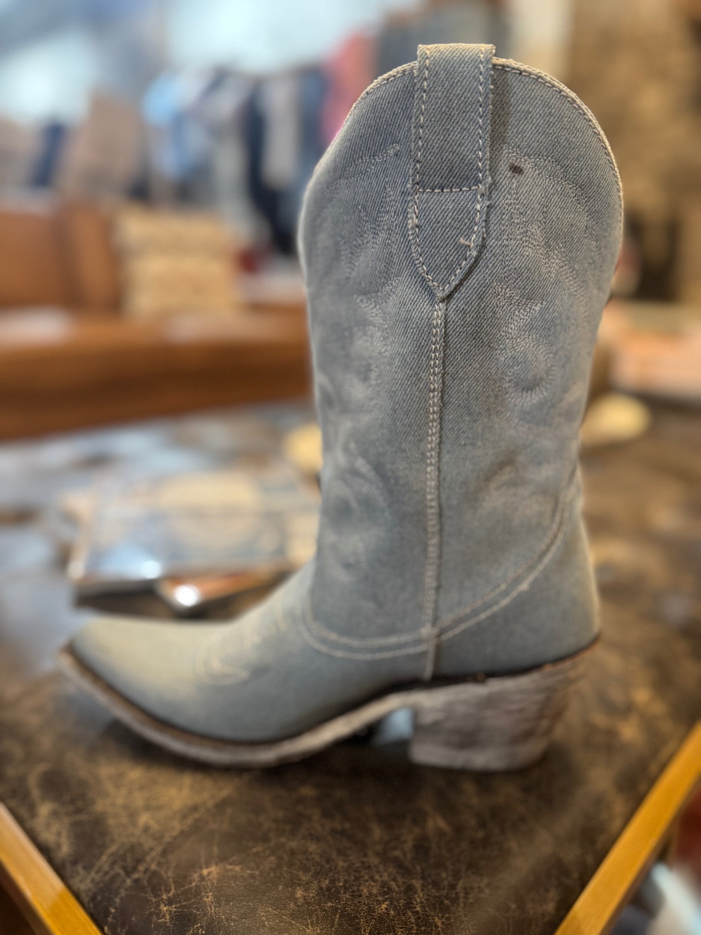 Liberty Black Sienna Blue Jean Boot