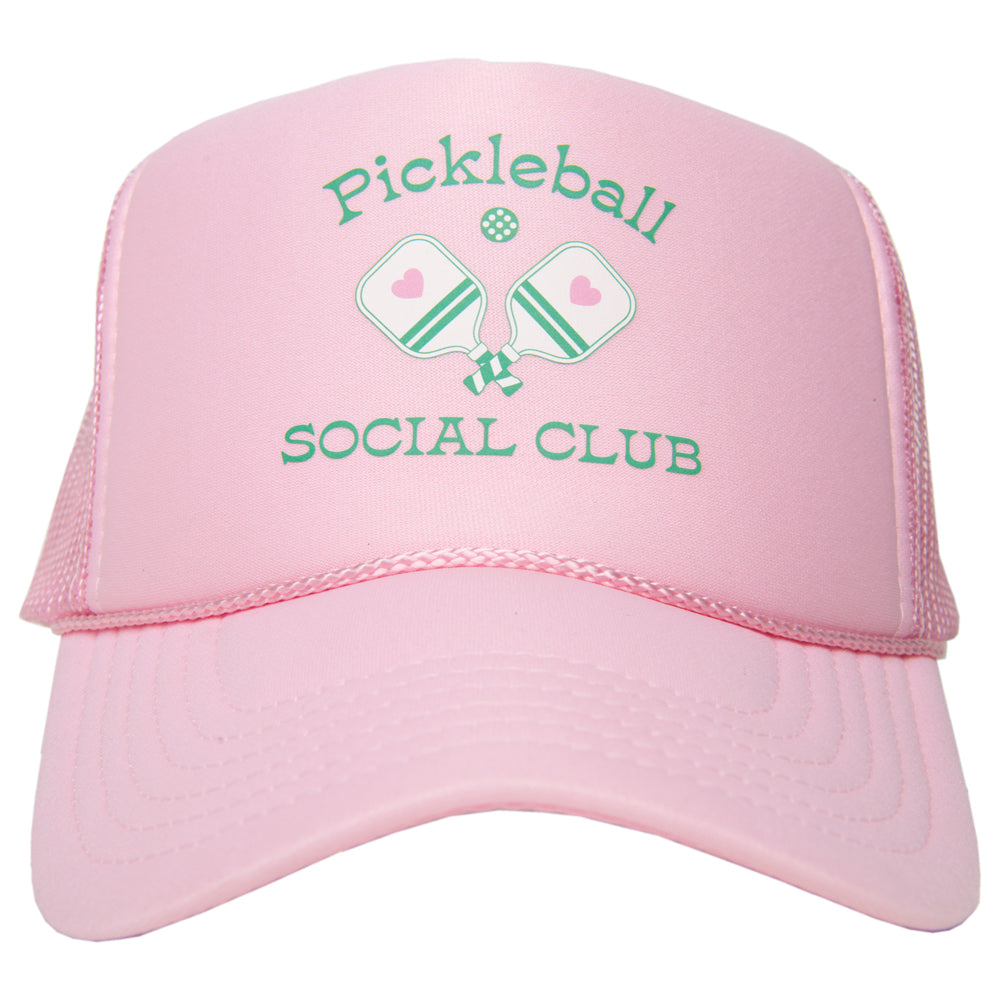 Pickleball Social Club Paddles Foam Trucker Cap