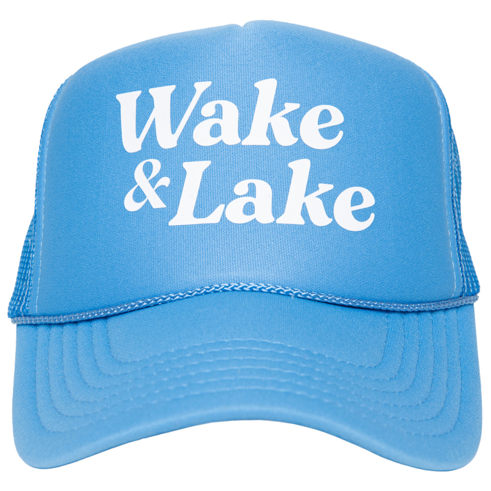 Wake & Lake Foam Trucker Hat