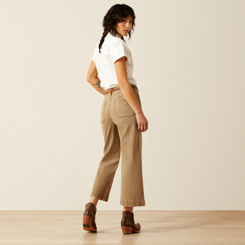 Ariat Ultra High Rise Comfort Wide Leg Crop Jeans