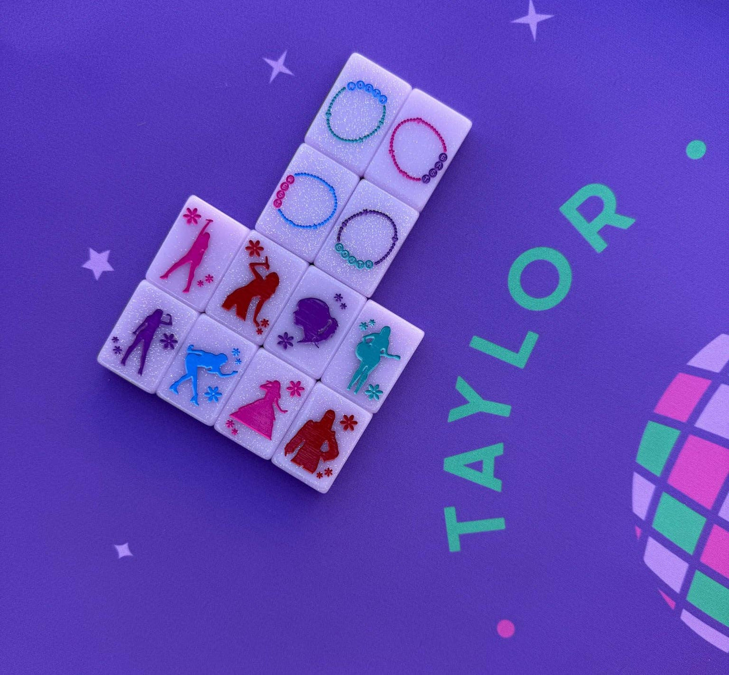 Peace Love Mahjong - Taylor's Tiles - Mahjong Set
