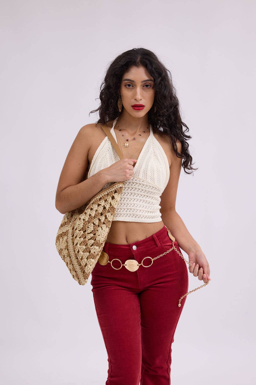 Most Wanted USA - Wide Circle Link Chain Belt