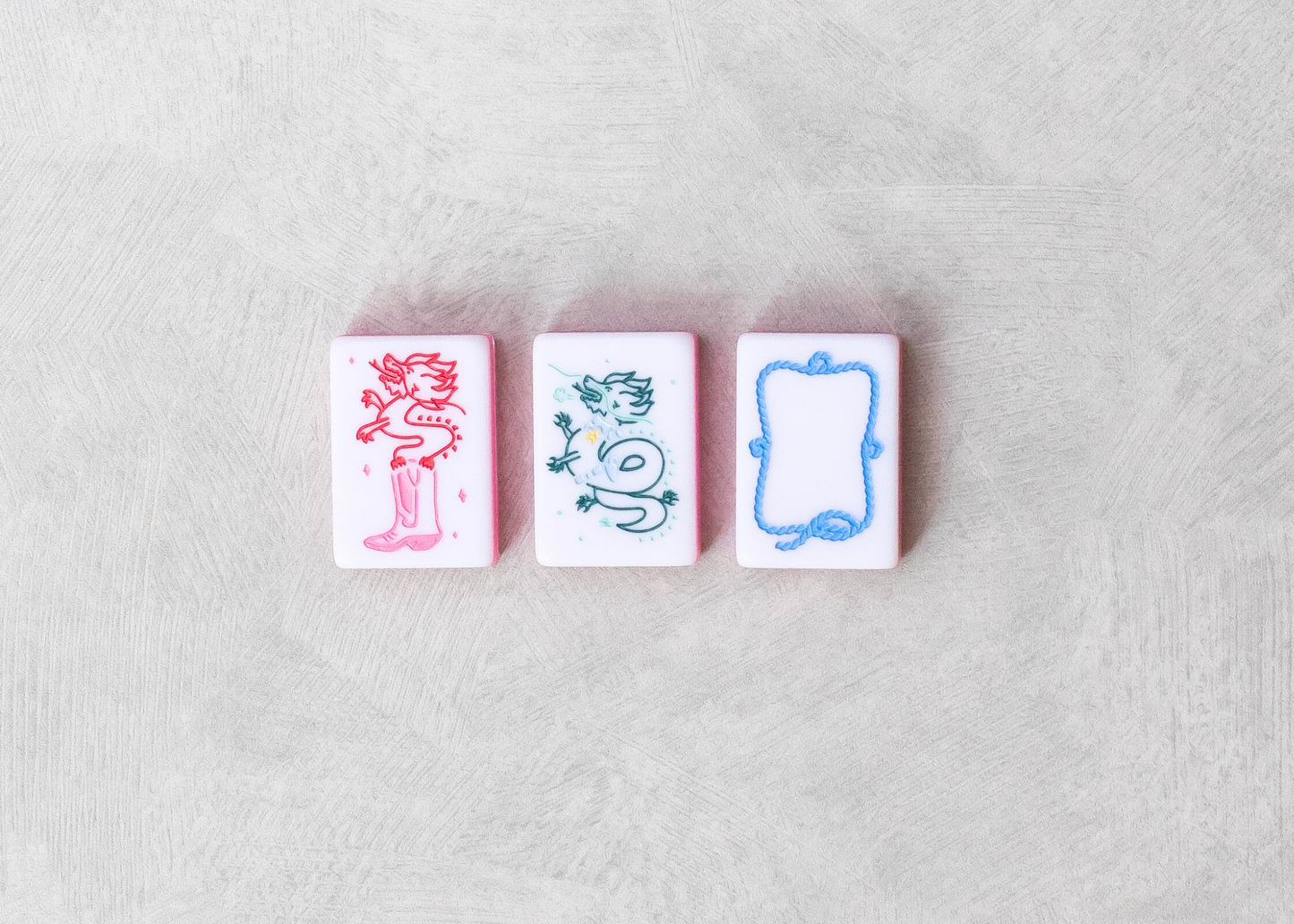 Miss Mahjong - Miss Cowgirl: Mahjong Tile Set