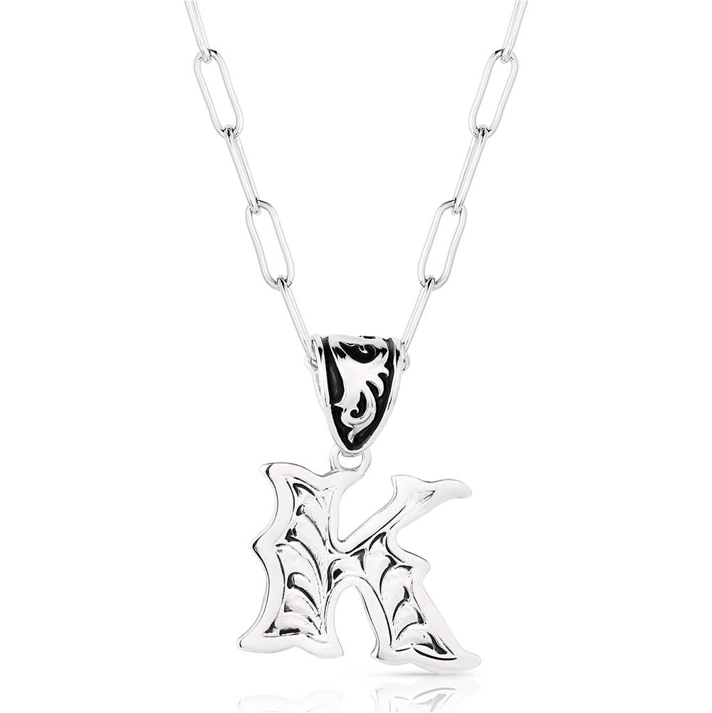 Montana Silversmith - Western Initial Necklace
