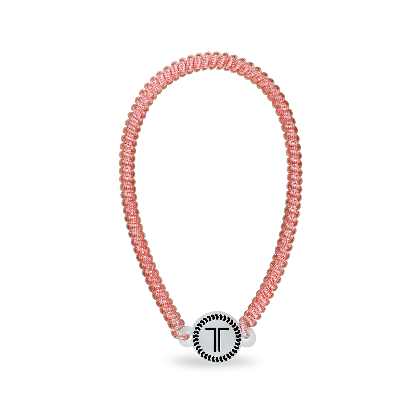 TELETIES - Spiral Hair Coil | Headband | Calming Coral