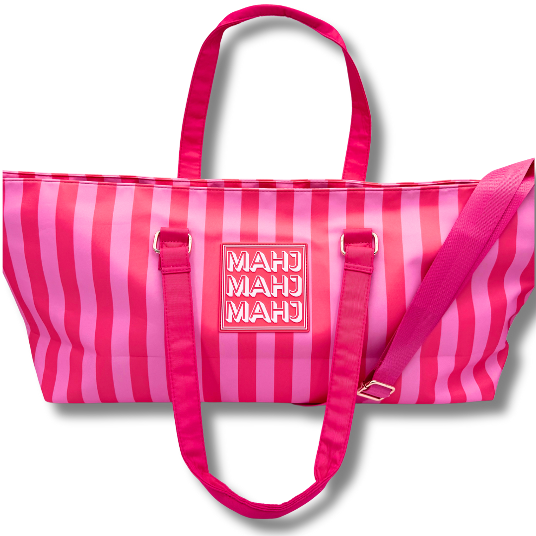 My Fair Mahjong - Premium Mahjong Tote Bag | Zipper, Perfect Width and Height | Carry All your Mah Jongg Accessories