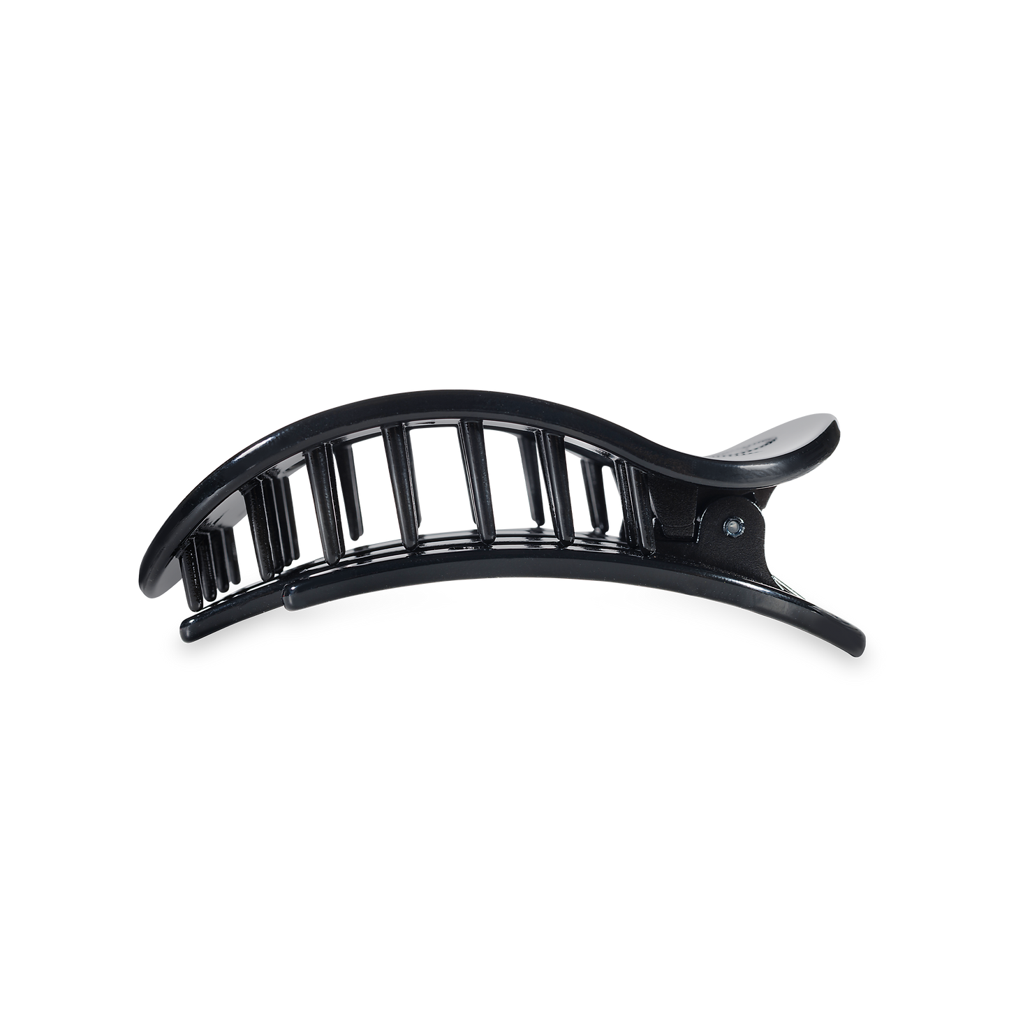 TELETIES - Flat Round Hair Clip | Medium | Go Dawgs!